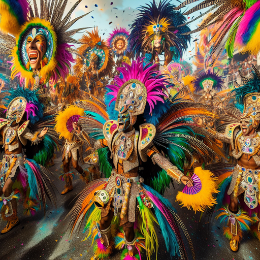 Carnaval De Santa Cruz De Tenerife - Santa Cruz Painting Diamond Kit