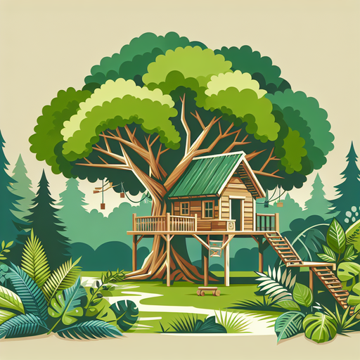 Treehouse Explorer's Dream DIY Paint By Diamonds