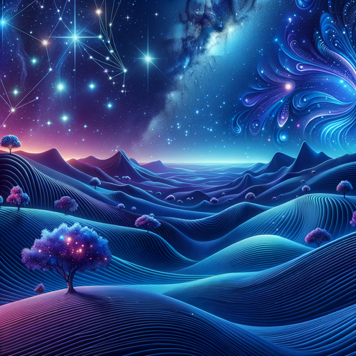 Celestial Landscapes Paint By Diamonds