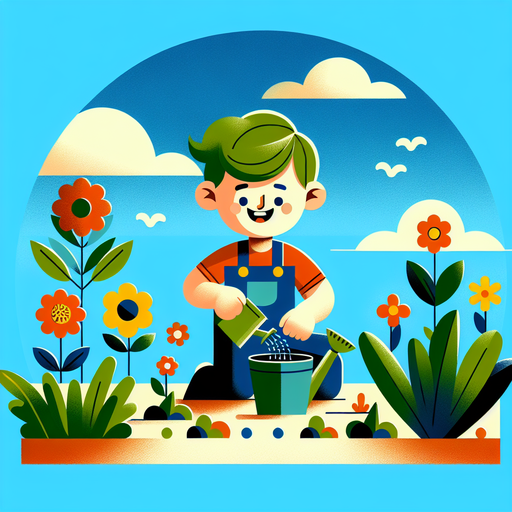 Little Gardener's Corner Painting Diamond Kit