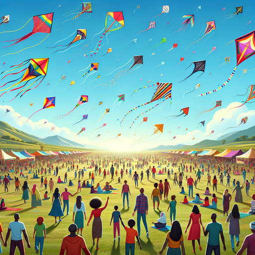 Joyous Kite Festival Paint By Diamonds