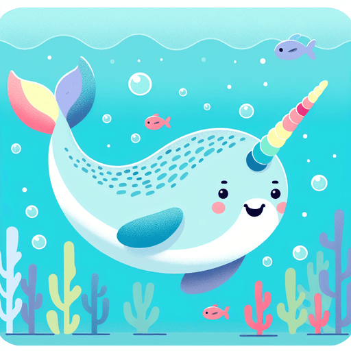 Cute Narwhal Diamonded Painting Kits