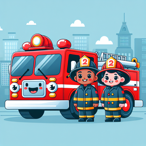 Friendly Fire Truck Paint By Diamonds Kits