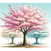 Lovely Cherry Blossoms Diamonded Painting Kits