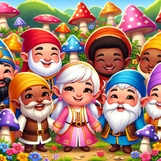 Giggly Gnomes Paint By Color