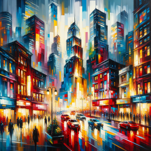 Cultural Cityscape Painting By Diamonds Kit