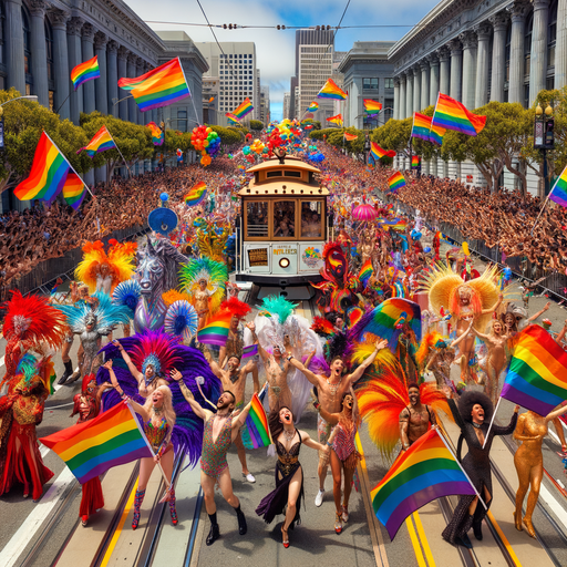 San Francisco Pride Painting Diamond Kit