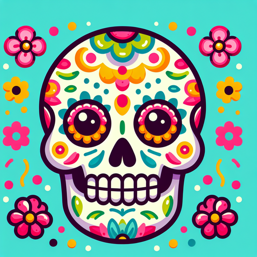 Sweet Sugar Skull Paint By Diamond