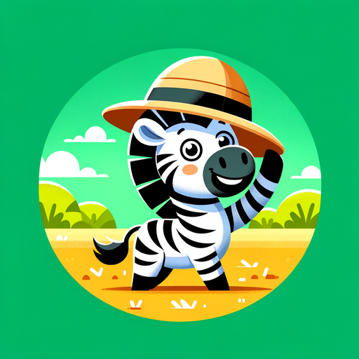 Safari Adventure Zebra Paint By Color