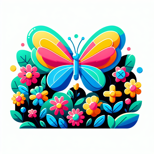 Lively Butterfly Paint By Diamonds