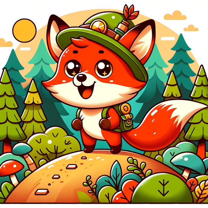 Curious Fox Explorer Paint By Diamond