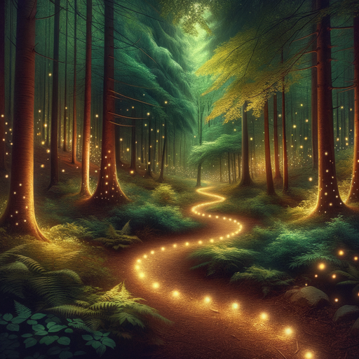 Enchanted Forest Trail Paint By Diamond