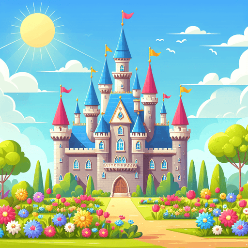 Gigantic Fairy Tale Castle Paint By Diamonds Kits