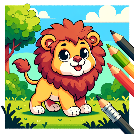 Brave Little Lion DIY Paint By Diamonds