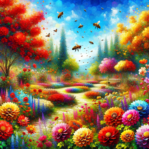 Charming Summer Garden Diamond Painting