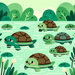 Tranquil Turtle Pond Paint By Diamonds