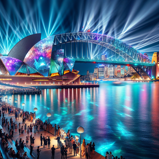 Sydney Vivid Festival - Sydney Paint By Diamonds Kits