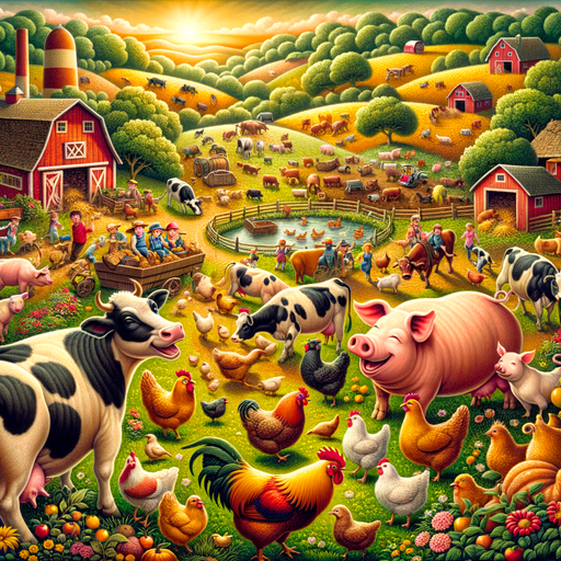 Joyful Farm Life Diamond Painting