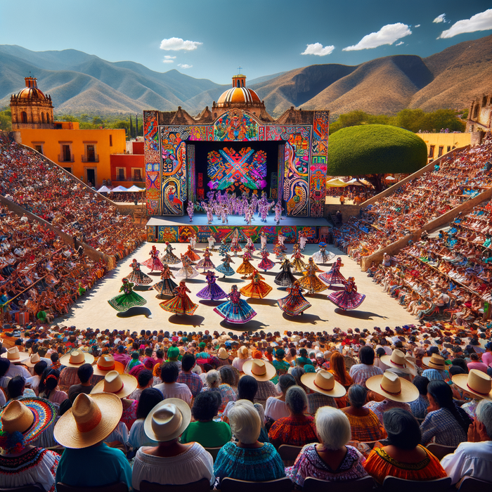 Guelaguetza Festival - Oaxaca, Mexico Painting By Diamonds Kit