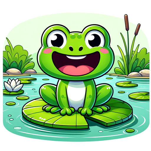 Charming Frog Diamond Painting