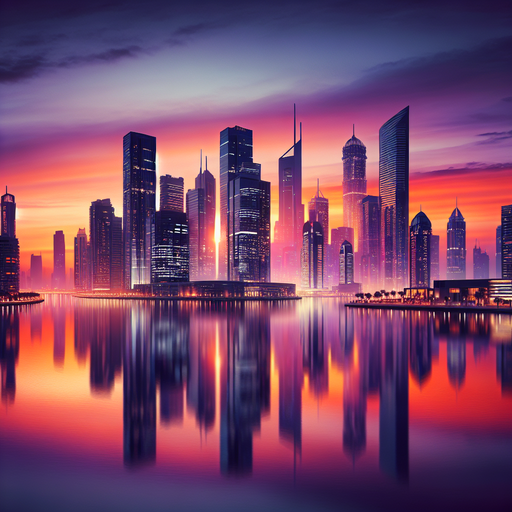 Urban Chic Skyline Painting Diamond Kit