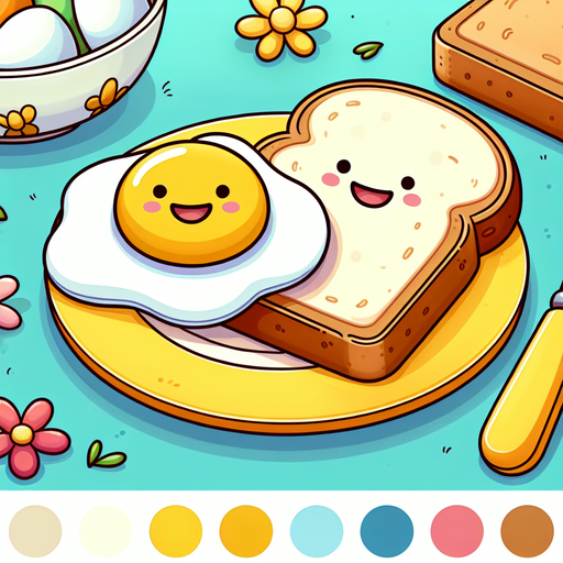 Sunny Side Up Eggs Paint By Diamonds
