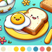 Sunny Side Up Eggs Paint By Diamonds