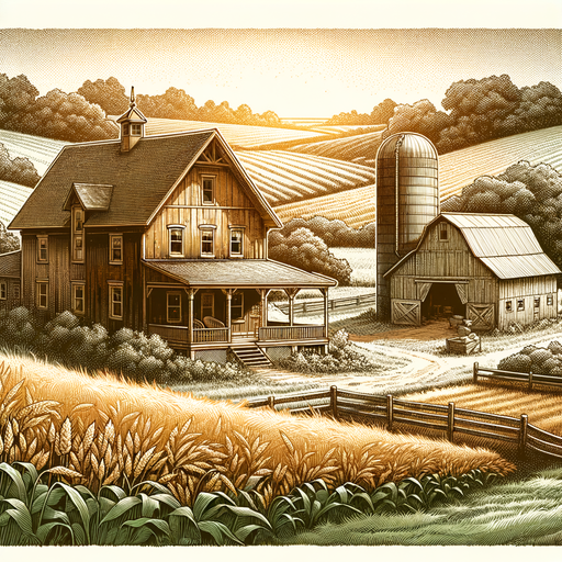 Charming Farm Life Paint By Diamonds Kits