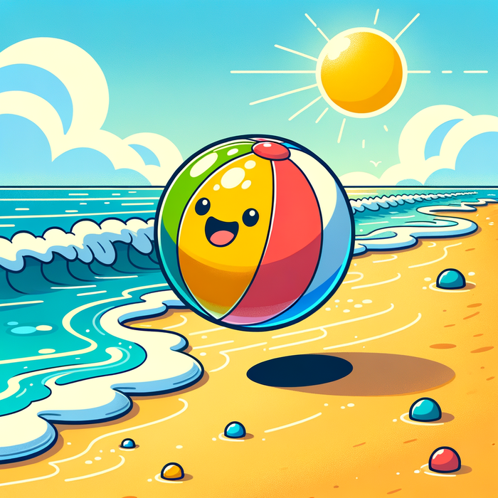 Merry Beach Ball Paint By Color