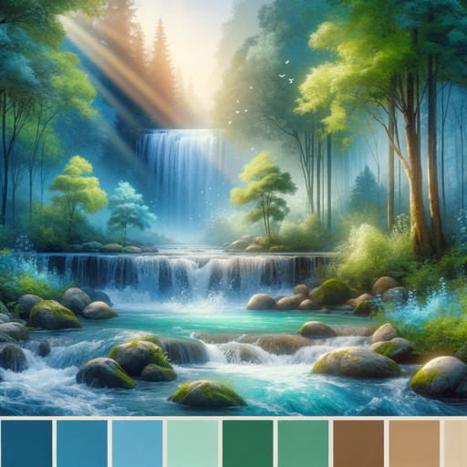 Tranquil Zen Waterfall Diamonded Painting Kits