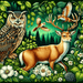 Majestic Forest Animals DIY Paint By Diamonds