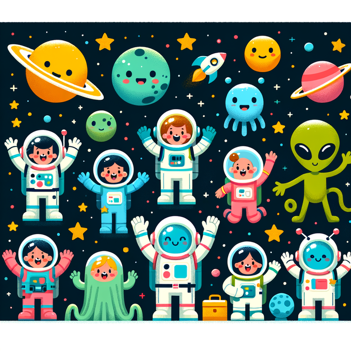 Space Rescue Mission Painting By Diamonds Kit