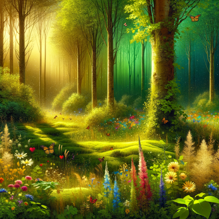 Majestic Forest Glade 5D DIY Paint By Diamond Kit