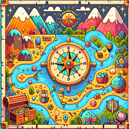 Adventurous Explorer's Map Painting By Diamonds Kit