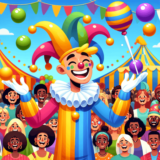 Joyful Juggling Jesters Paint By Diamonds Kits