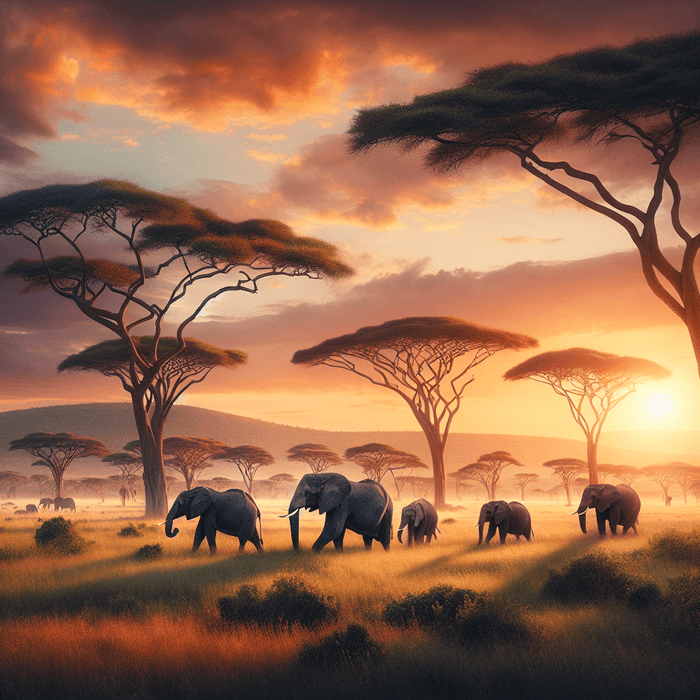 Majestic Elephants Paint By Diamonds