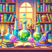 Wacky Wizard Lab Paint By Diamond