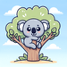 Charming Koala Painting By Diamonds Kit
