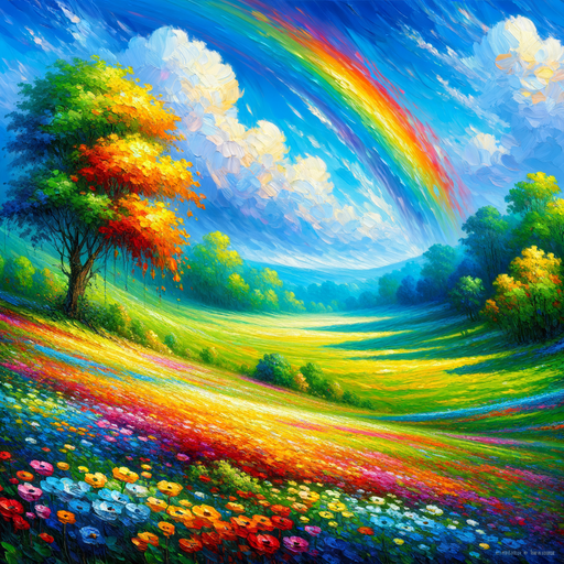 Radiant Rainbow Dreams Painting By Diamonds Kit