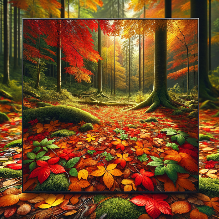 Captivating Autumn Leaves Diamonded Painting Kits