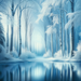 Elegant Winter Landscape Paint By Diamonds Kits