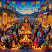 Day Of The Dead - Oaxaca Paint By Diamonds Art