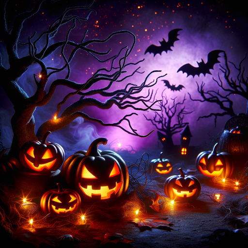 Halloween Enchantment Night Diamond Painting