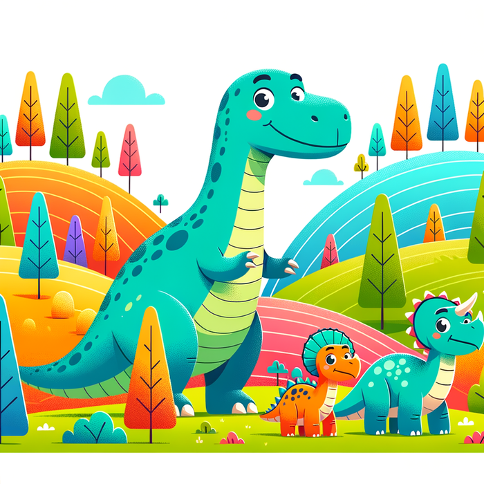 Adventure With Dinosaurs Paint By Diamonds Kits