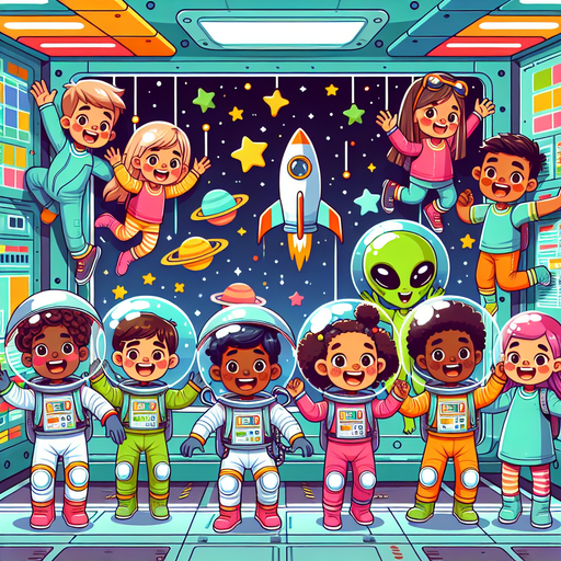 Galactic Space Station Fun Paint By Diamond
