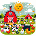 Sunny Day On The Farm Painting By Diamonds Kit