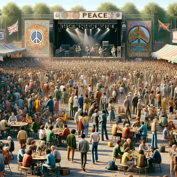 Woodstock 50th Anniversary Festival Painting By Diamonds Kit