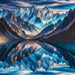 Mountain Reflection Paint By Diamond