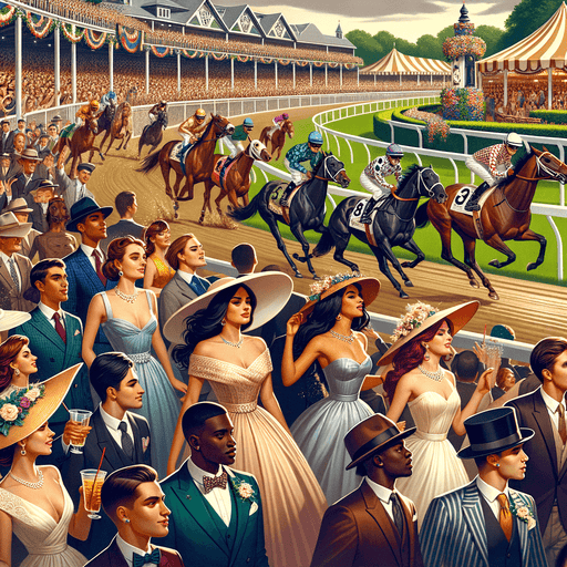 The Melbourne Cup - Melbourne Paint By Diamonds Art