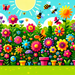 Whimsical Garden Adventure Paint By Color